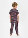 Детская пижама с брюками / Птичьи узоры