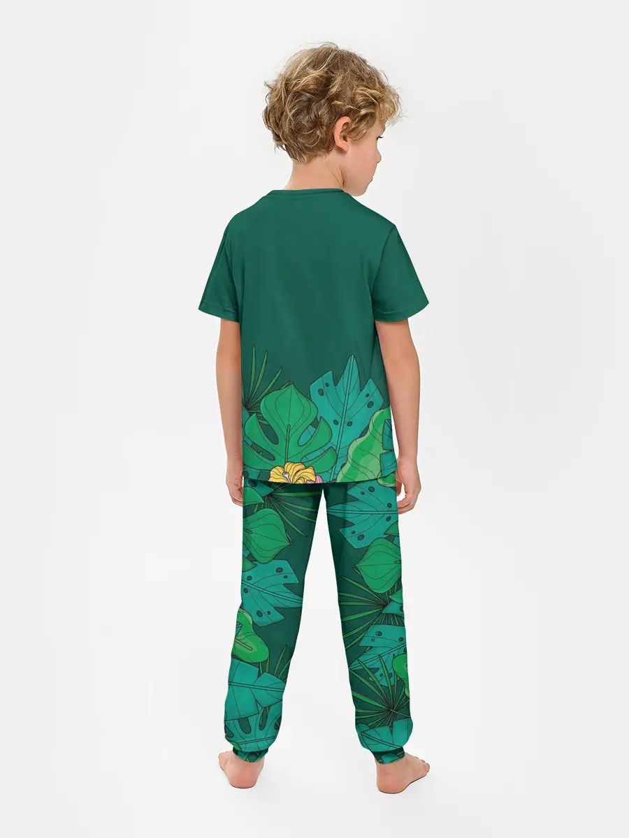 Детская пижама с брюками / Мои джунгли