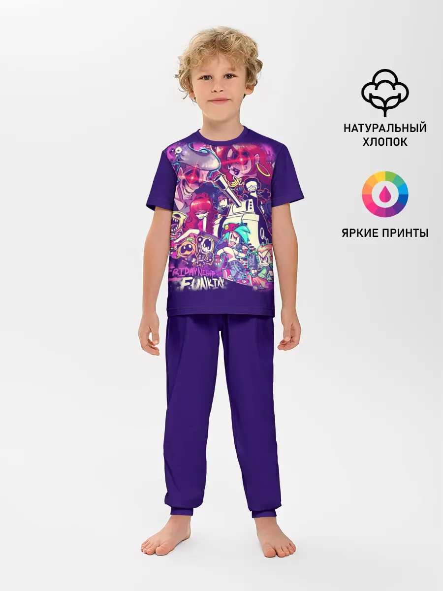 Детская пижама с брюками / ПЕРСОНАЖИ FNF