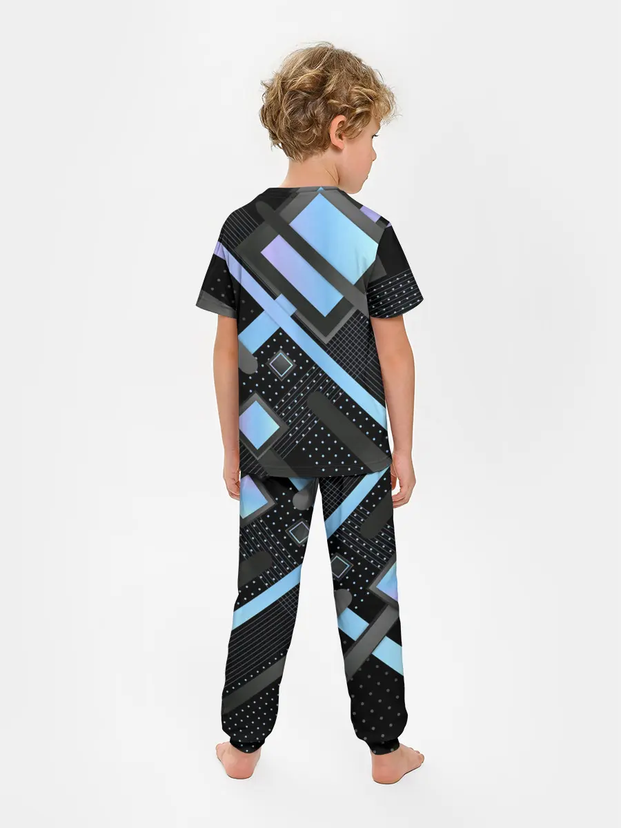 Детская пижама с брюками / Modern Geometry