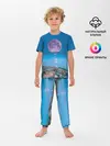 Детская пижама с брюками / Лунный пляж