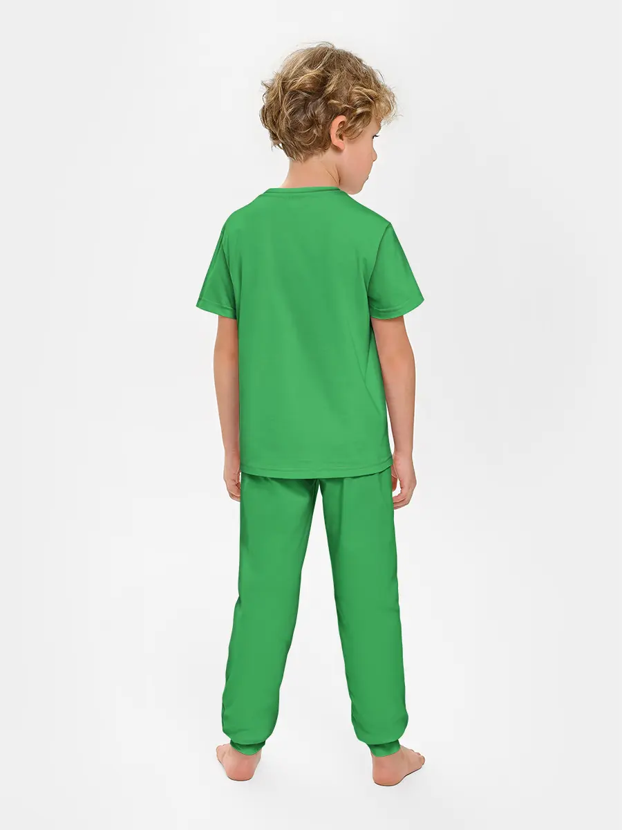 Детская пижама с брюками / New Year Hipster Pig