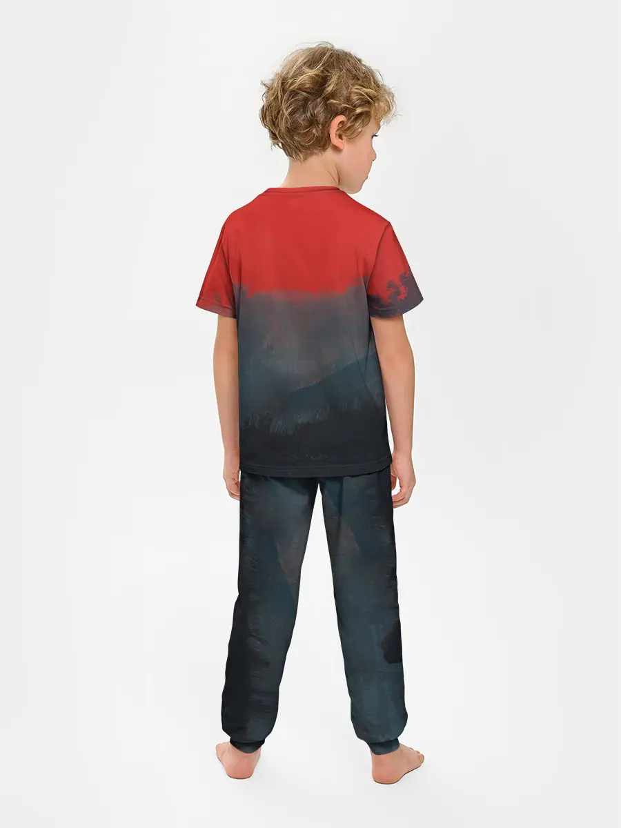 Детская пижама с брюками / На плотве | Ведьмак