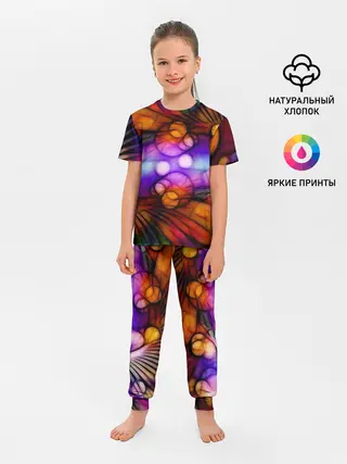 Детская пижама с брюками / Яркое преображение