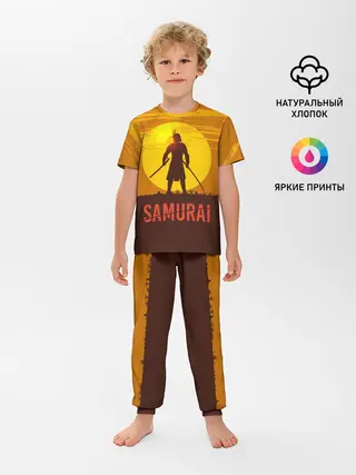 Детская пижама с брюками / САМУРАЙ