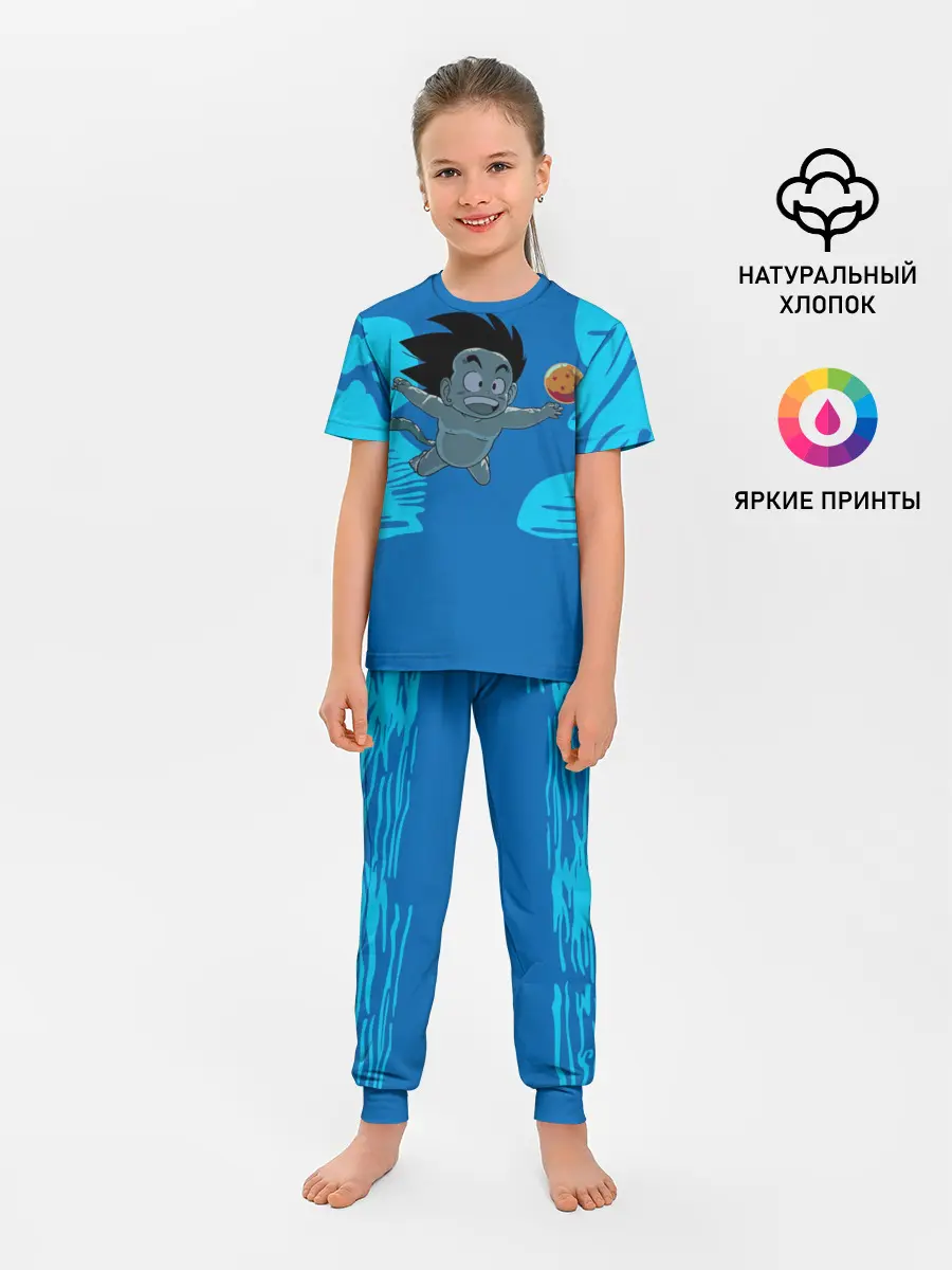 Детская пижама с брюками / Smells Like Dragon Balls