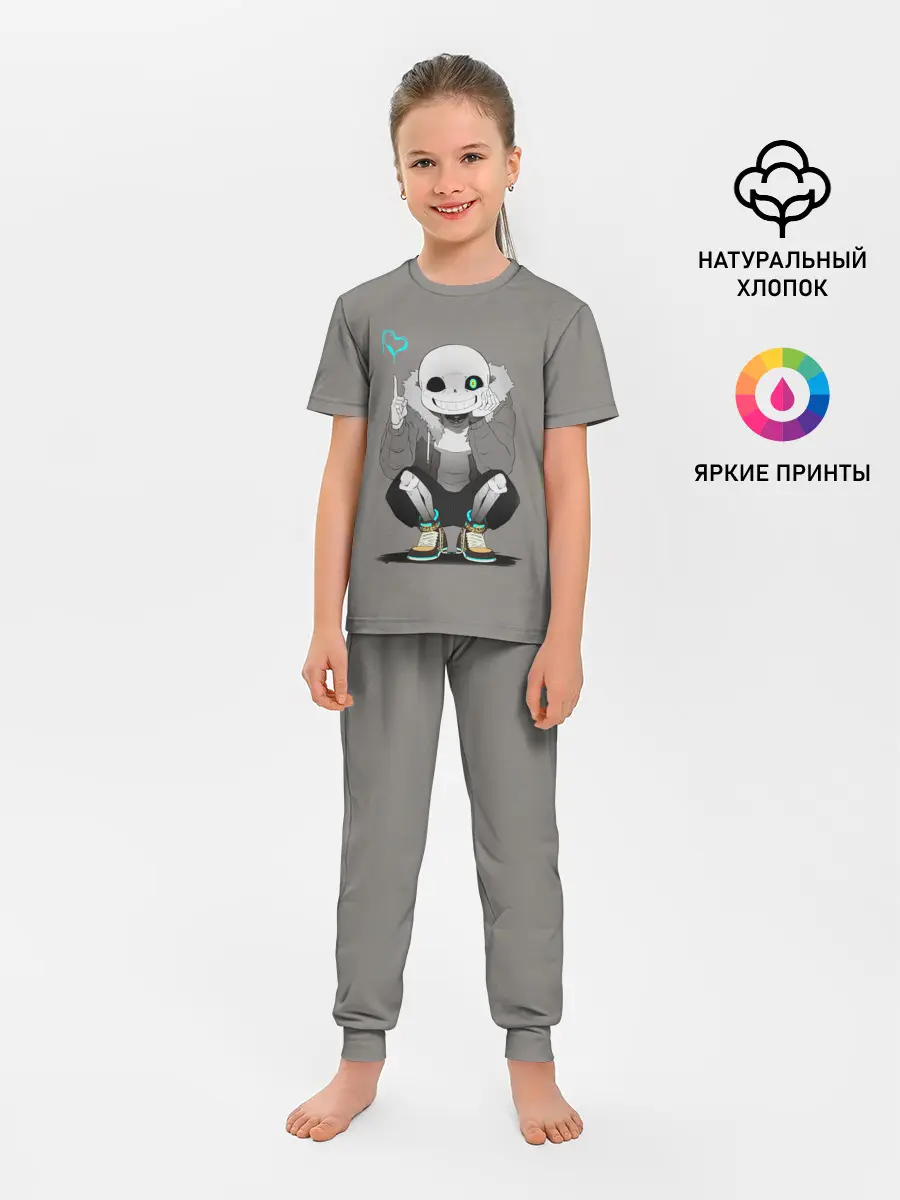 Детская пижама с брюками / UNDERTALE