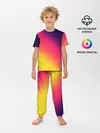 Детская пижама с брюками / Градиент