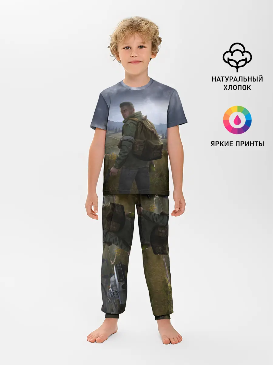Детская пижама с брюками / DAYZ POSTER | ДЕЙЗИ ПОСТЕР