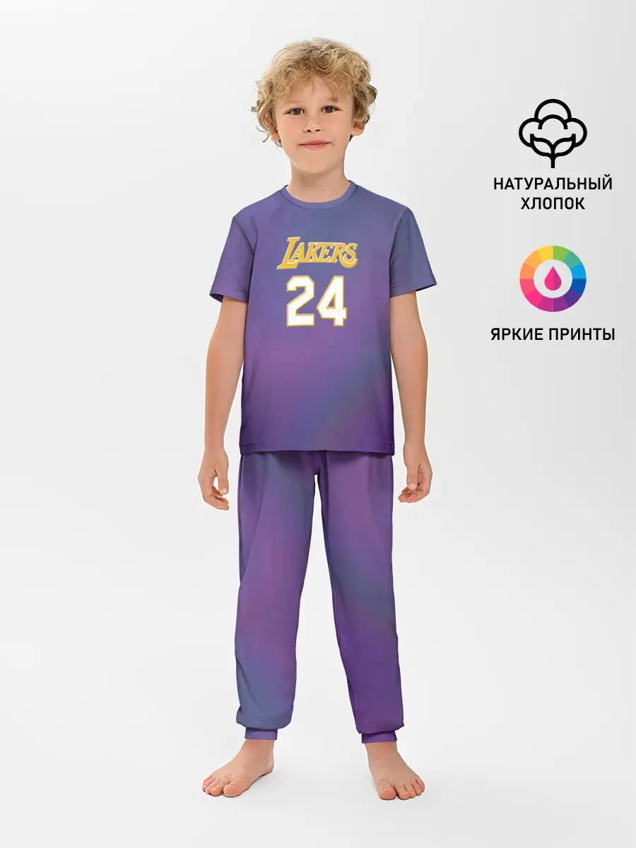 Детская пижама с брюками / Los Angeles Lakers / Kobe Brya