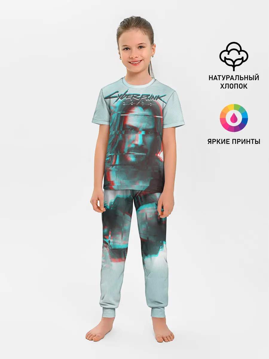 Детская пижама с брюками / Cyberpunk 2077