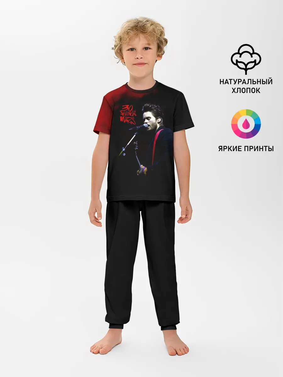Детская пижама с брюками / Джаред Лето - 30 Seconds to Mars