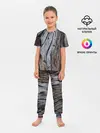 Детская пижама с брюками / Древесная кора