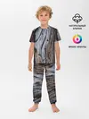 Детская пижама с брюками / Древесная кора