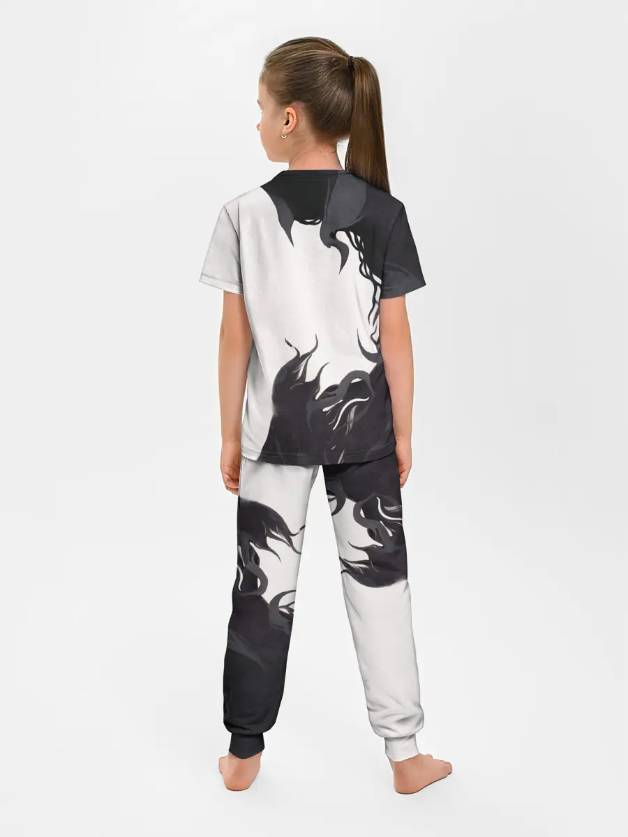 Детская пижама с брюками / Black Asta