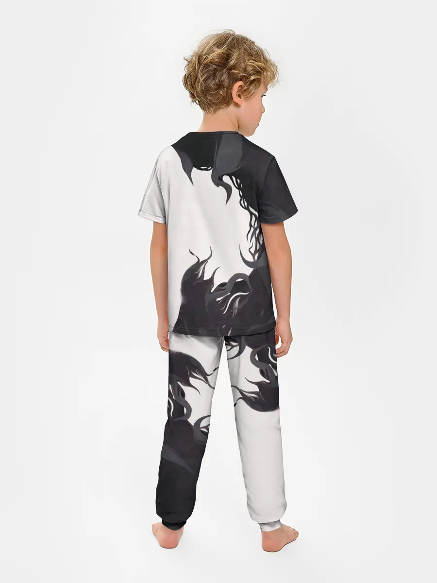 Детская пижама с брюками / Black Asta