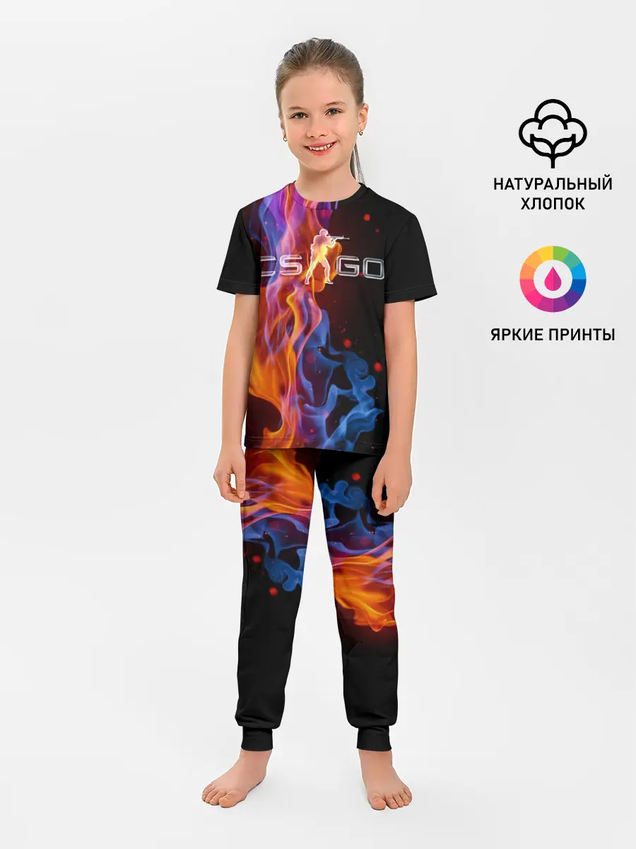 Детская пижама с брюками / Counter Strike