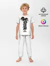 Детская пижама с брюками / Острые козырьки