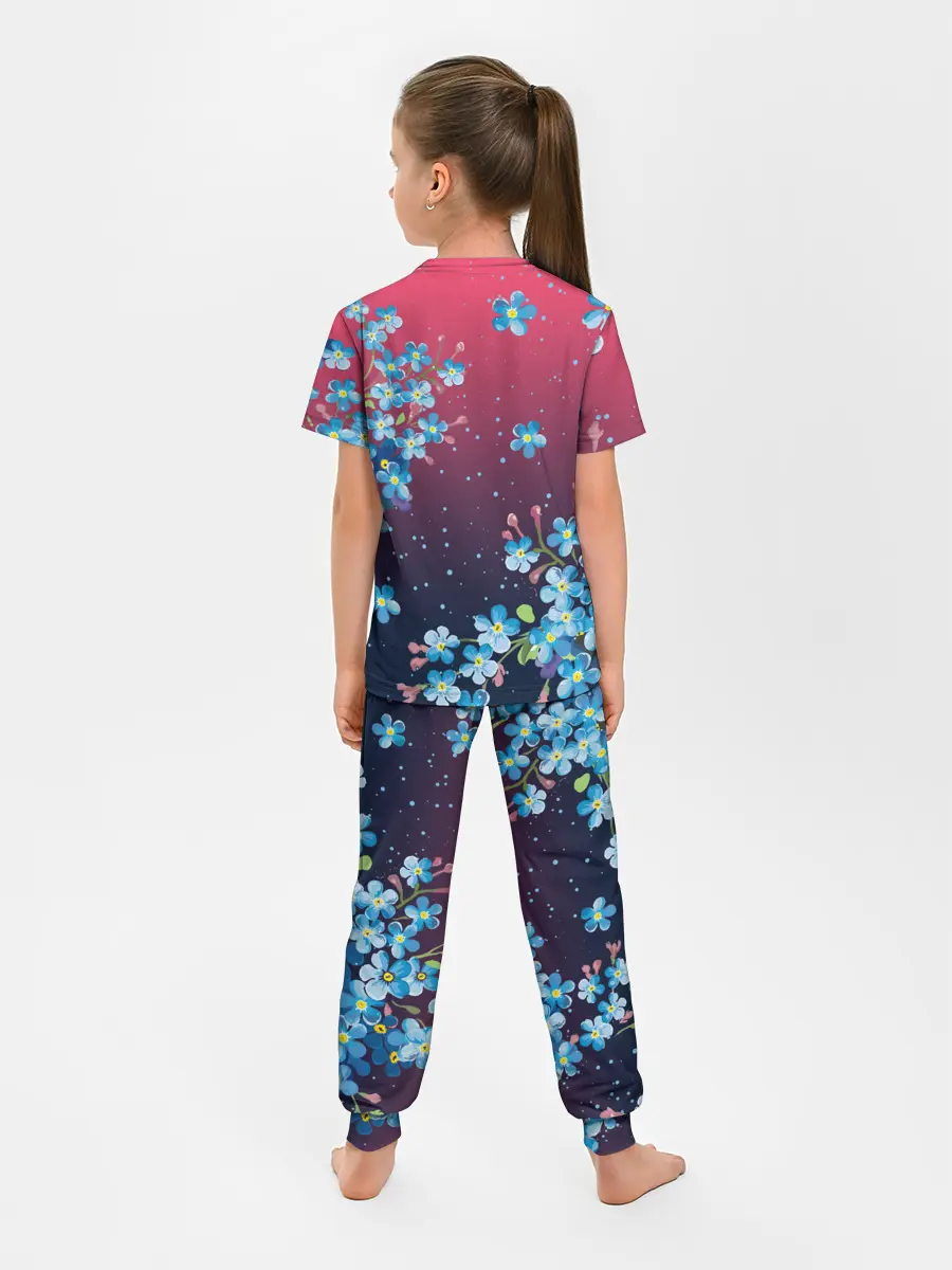 Детская пижама с брюками / НЕЗАБУДКИ