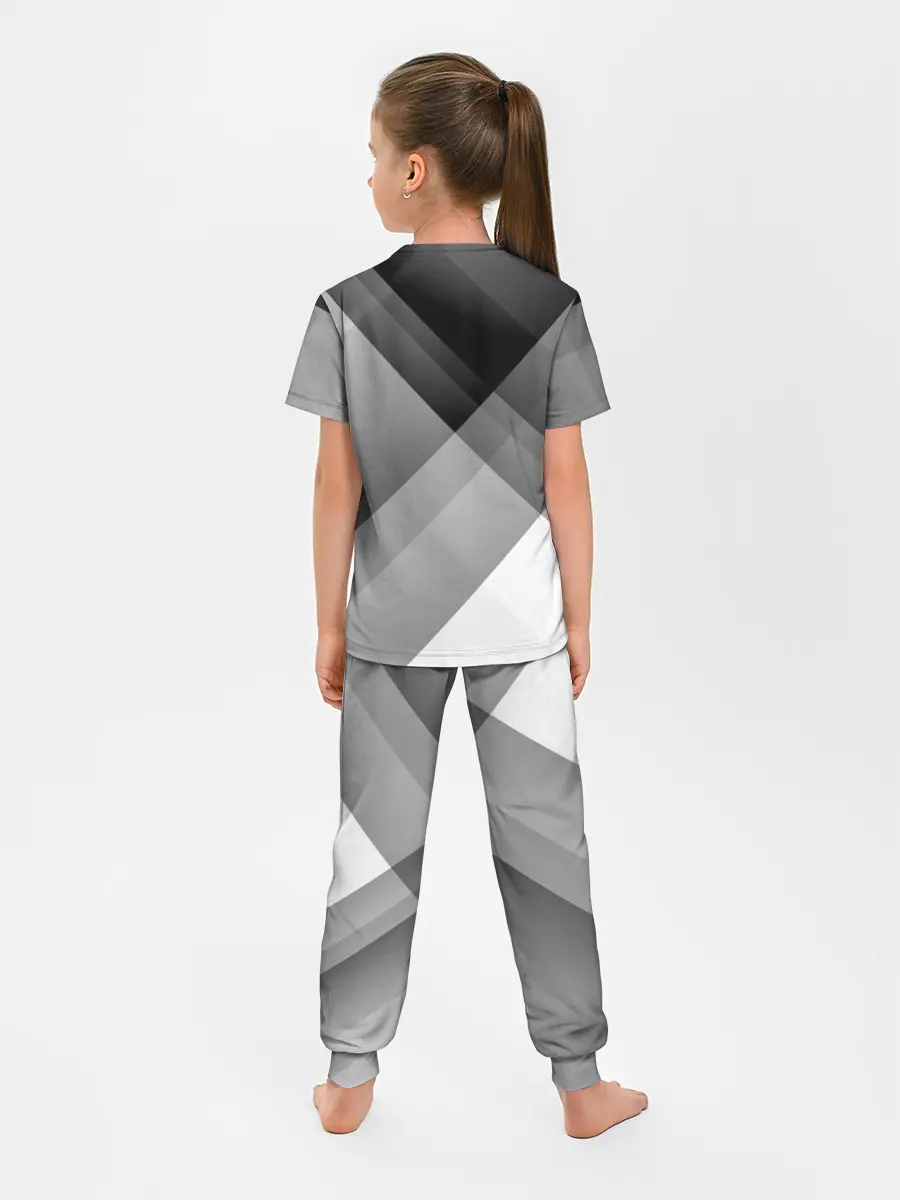 Детская пижама с брюками / Геометрия