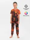 Детская пижама с брюками / ДРЕВО ХАОС 3D