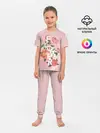 Детская пижама с брюками / Flower