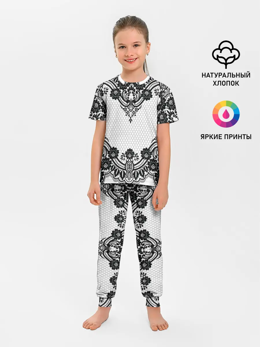 Детская пижама с брюками / КРУЖЕВА | WEAVING