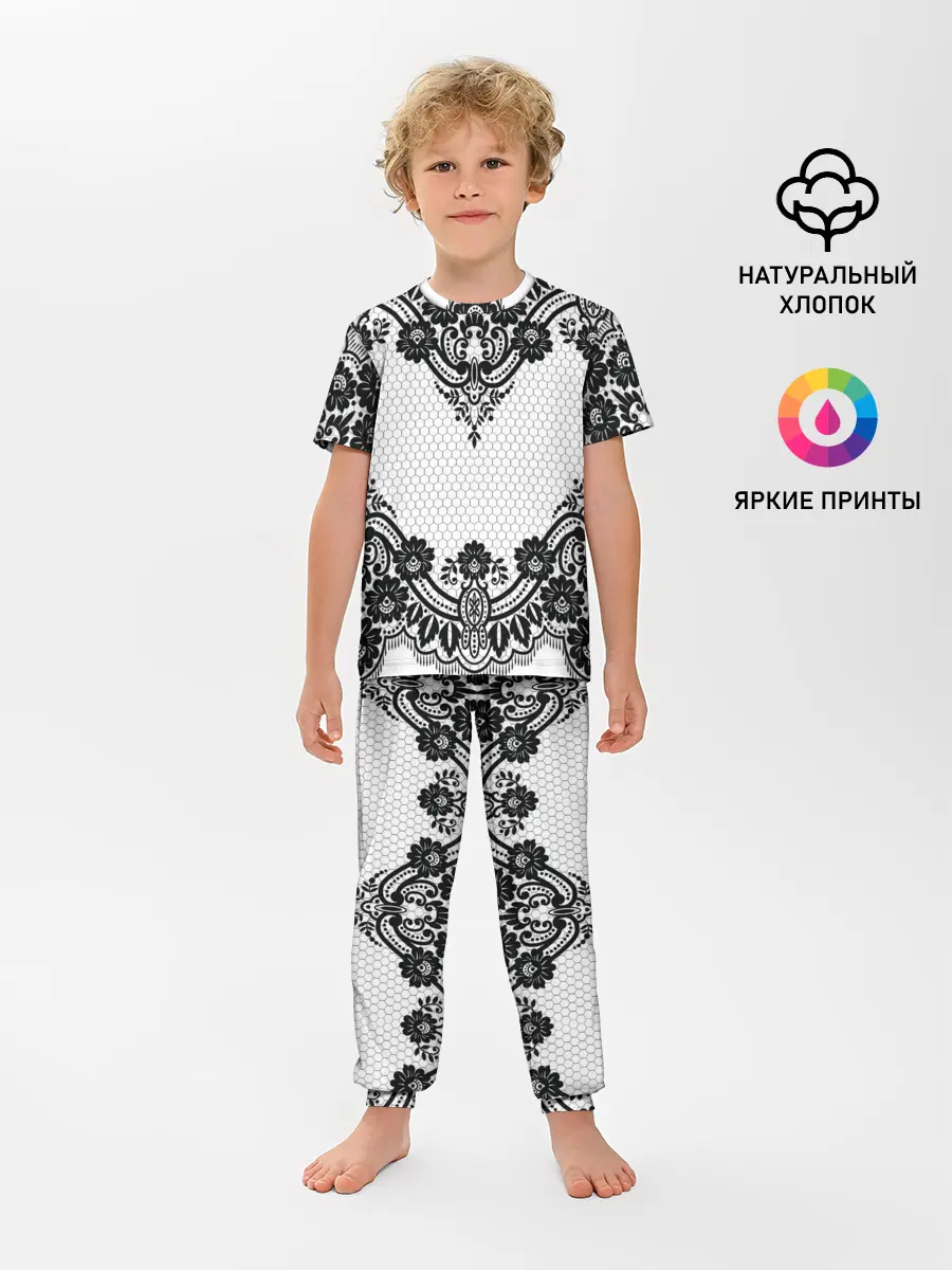 Детская пижама с брюками / КРУЖЕВА | WEAVING
