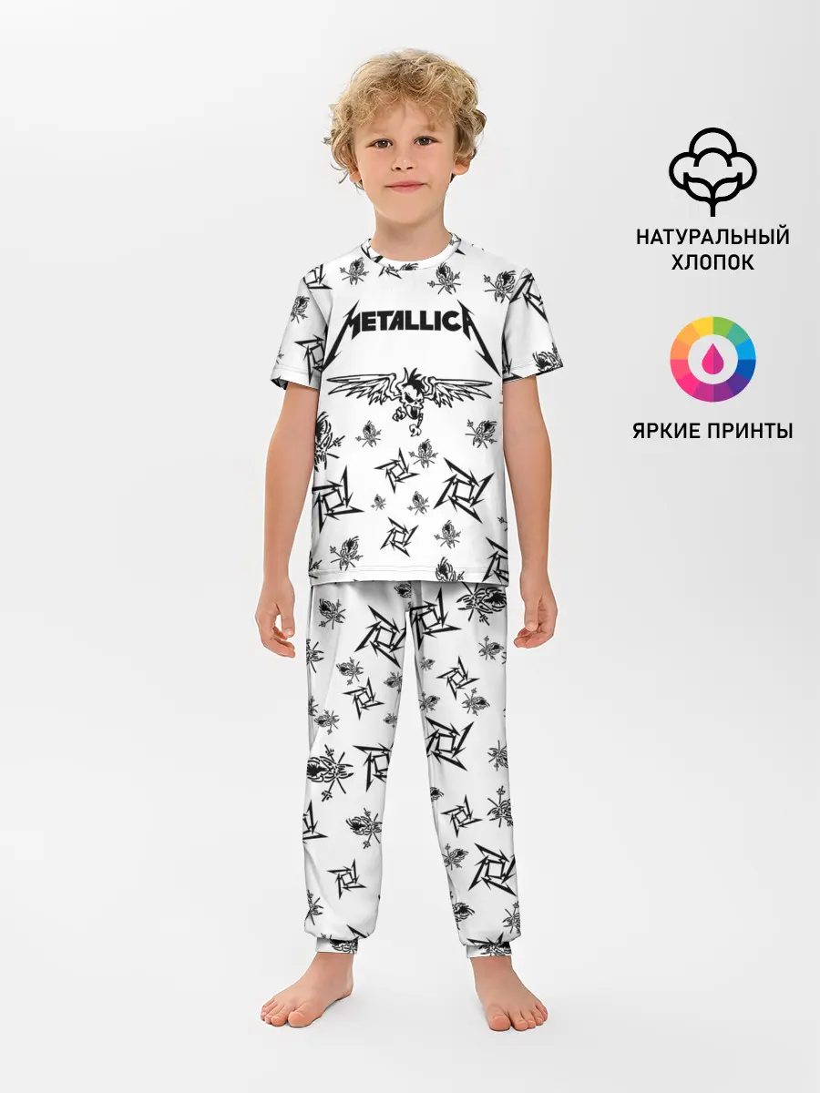 Детская пижама с брюками / METALLICA