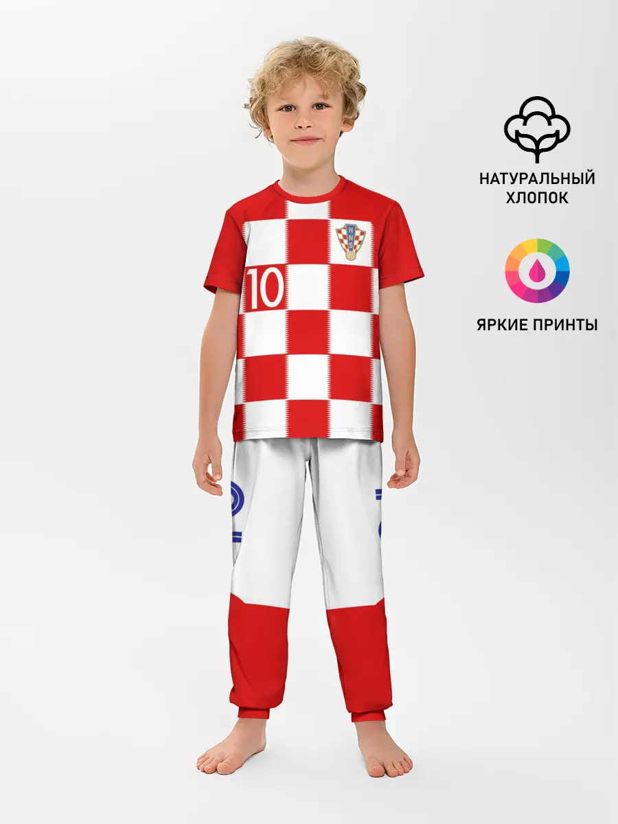 Детская пижама с брюками / Модрич Хорватия