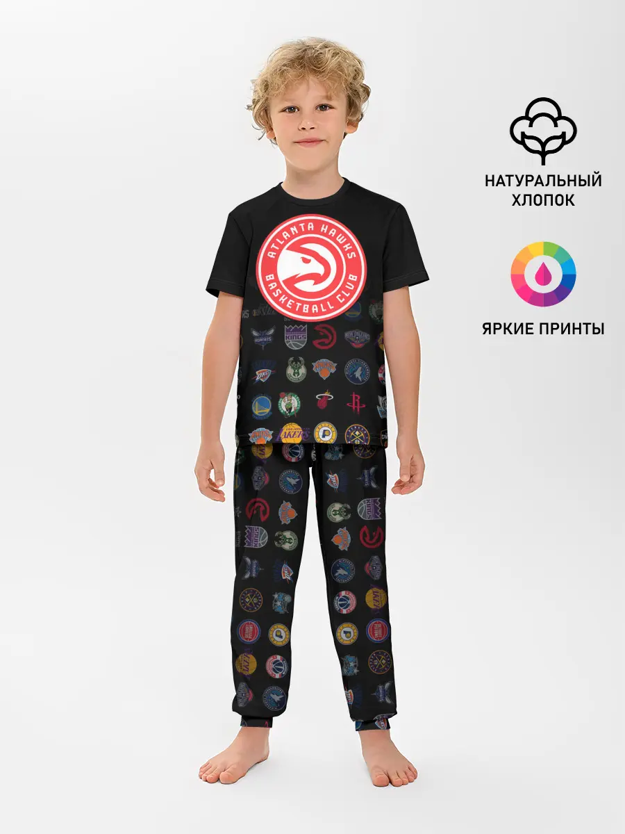 Детская пижама с брюками / Atlanta Hawks