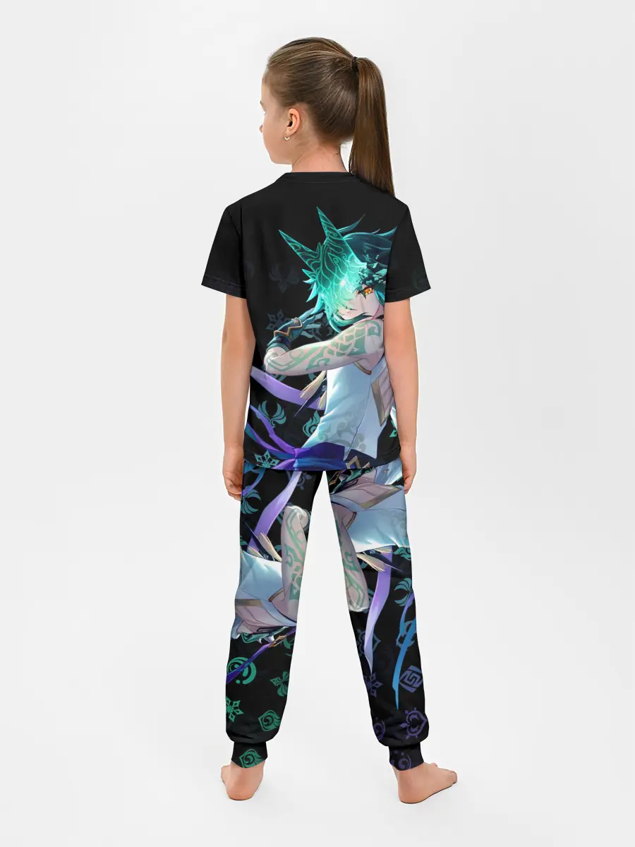 Детская пижама с брюками / Genshin Impact: Сяо