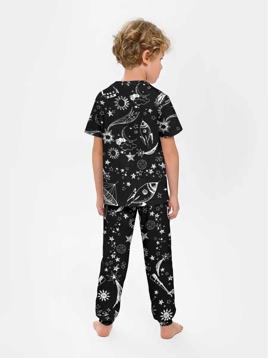 Детская пижама с брюками / Юля | Просто Космос