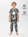 Детская пижама с брюками / Texture Branches