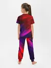 Детская пижама с брюками / NEON GEOMETRY STRIPES