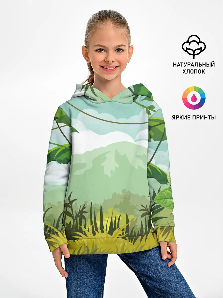 Детское худи / Тропики