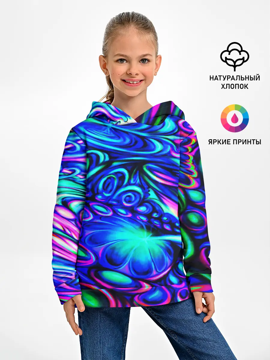 Детское худи / PSY NEON