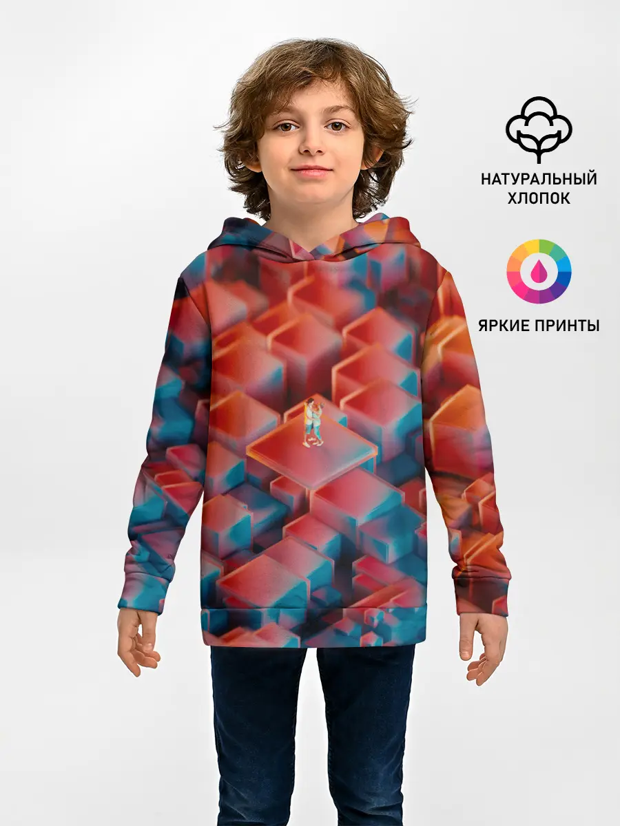 Детское худи / Неоновая пара