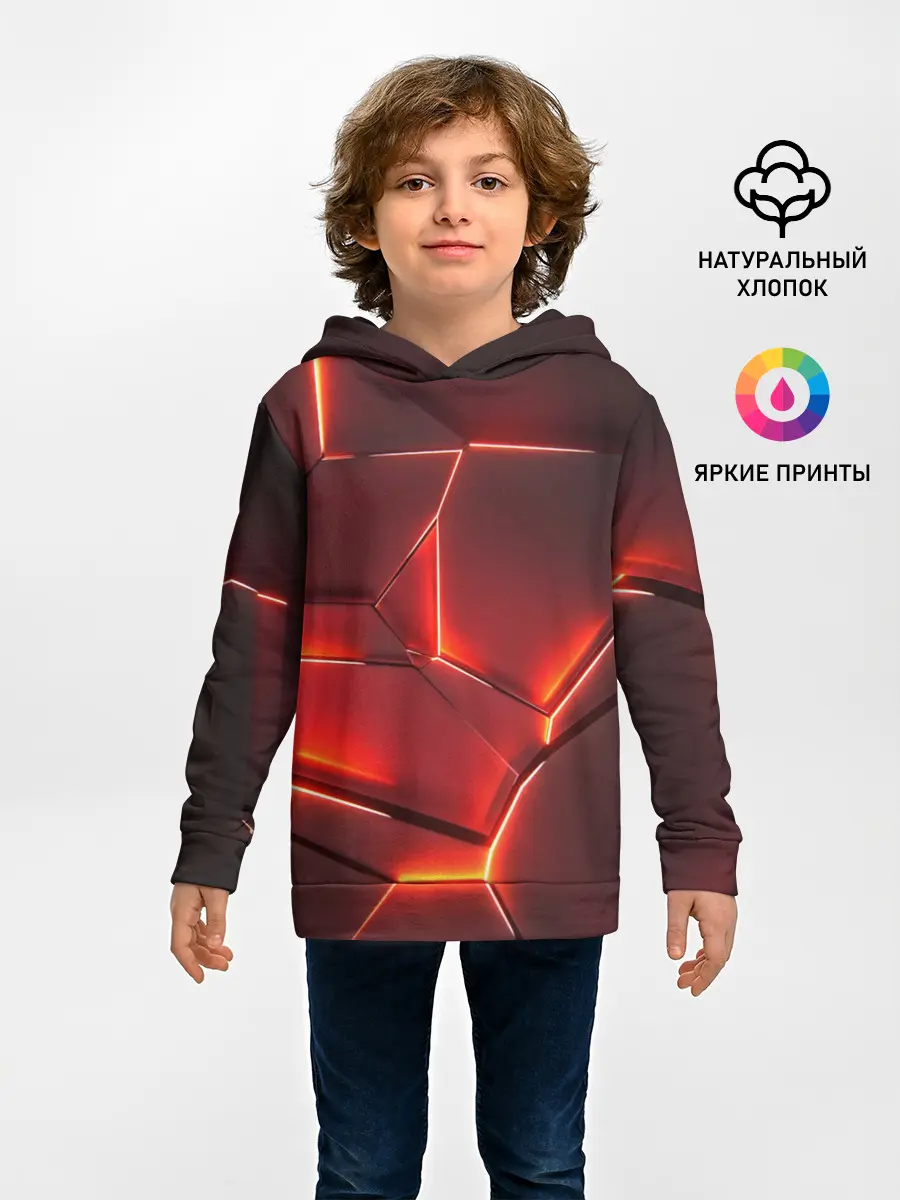 Детское худи / ПЛИТЫ НА НЕОНЕ