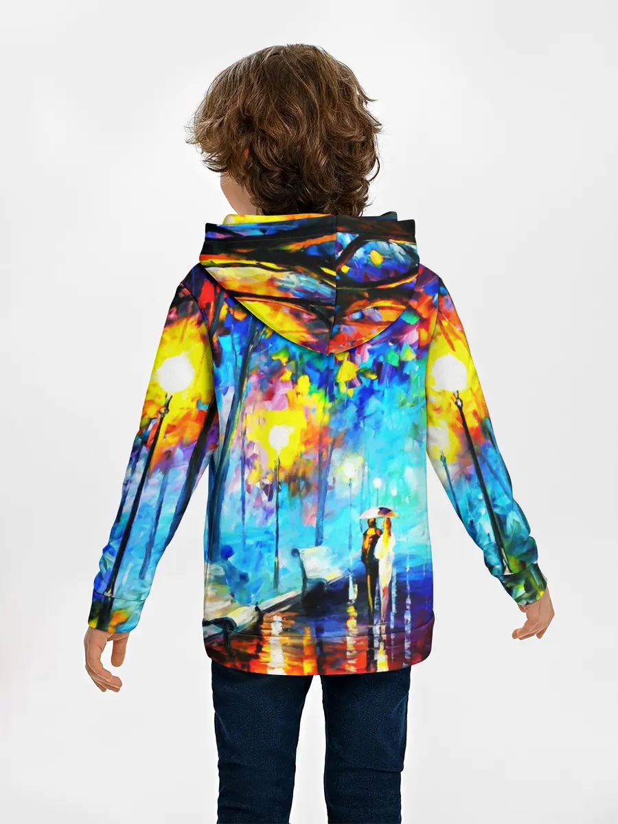 Детское худи / ВЕЧЕРНЯЯ ПРОГУЛКА