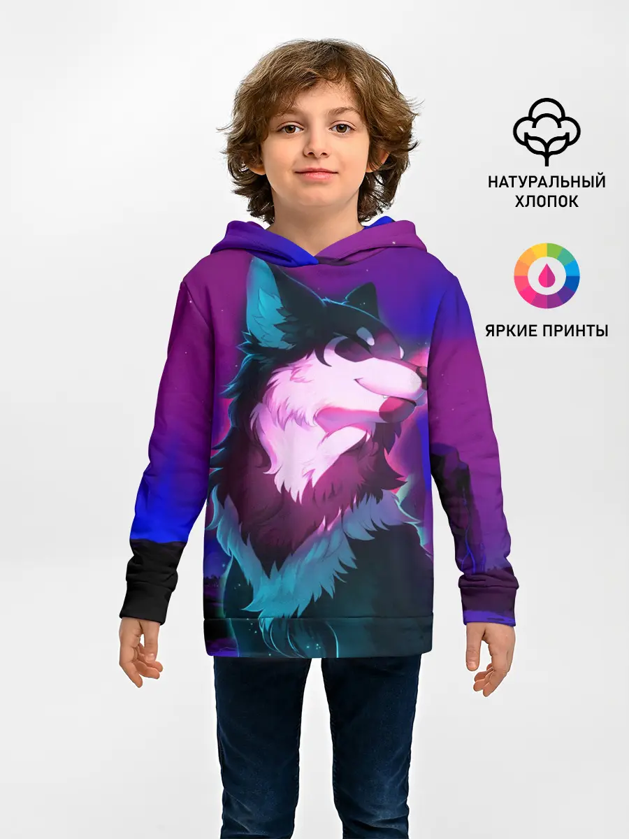 Детское худи / Сказочный волк