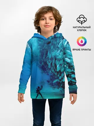 Детское худи / Фото дайвинг