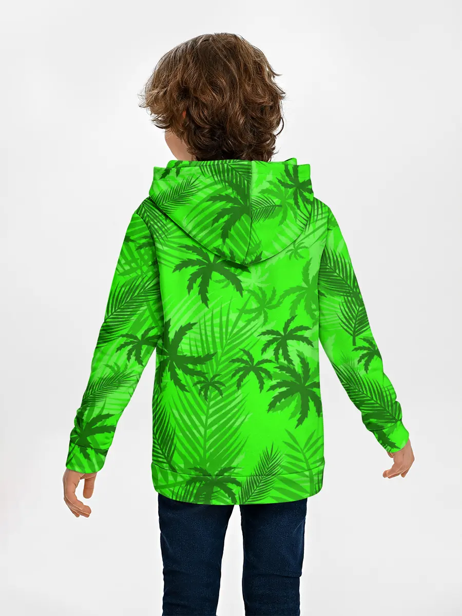 Детское худи / ПАЛЬМЫ | ЛЕТО | TROPICAL