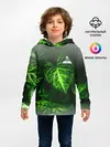 Детское худи / Листья зеленые CODE ERROR 404
