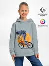 Детское худи / Космический велосипедист