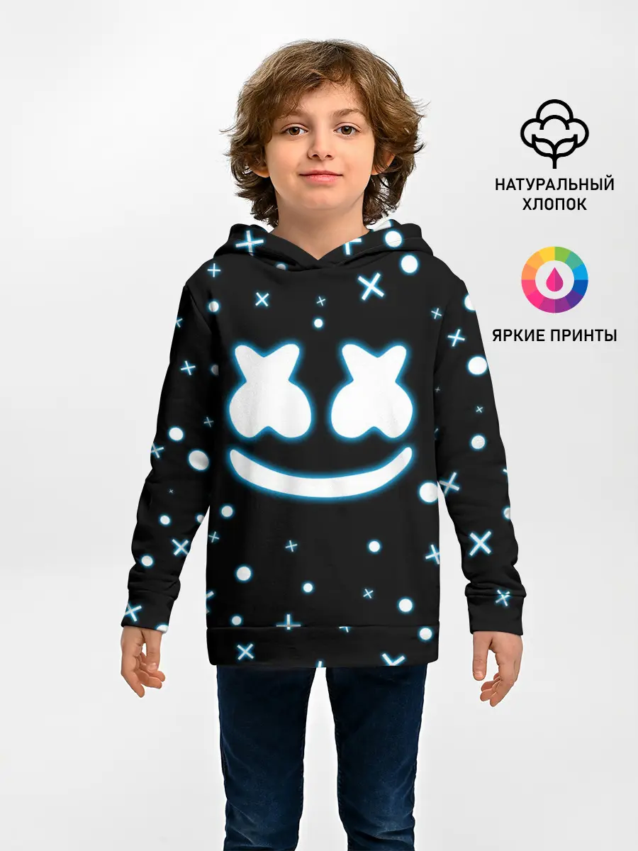 Детское худи / MARSHMELLO NEON