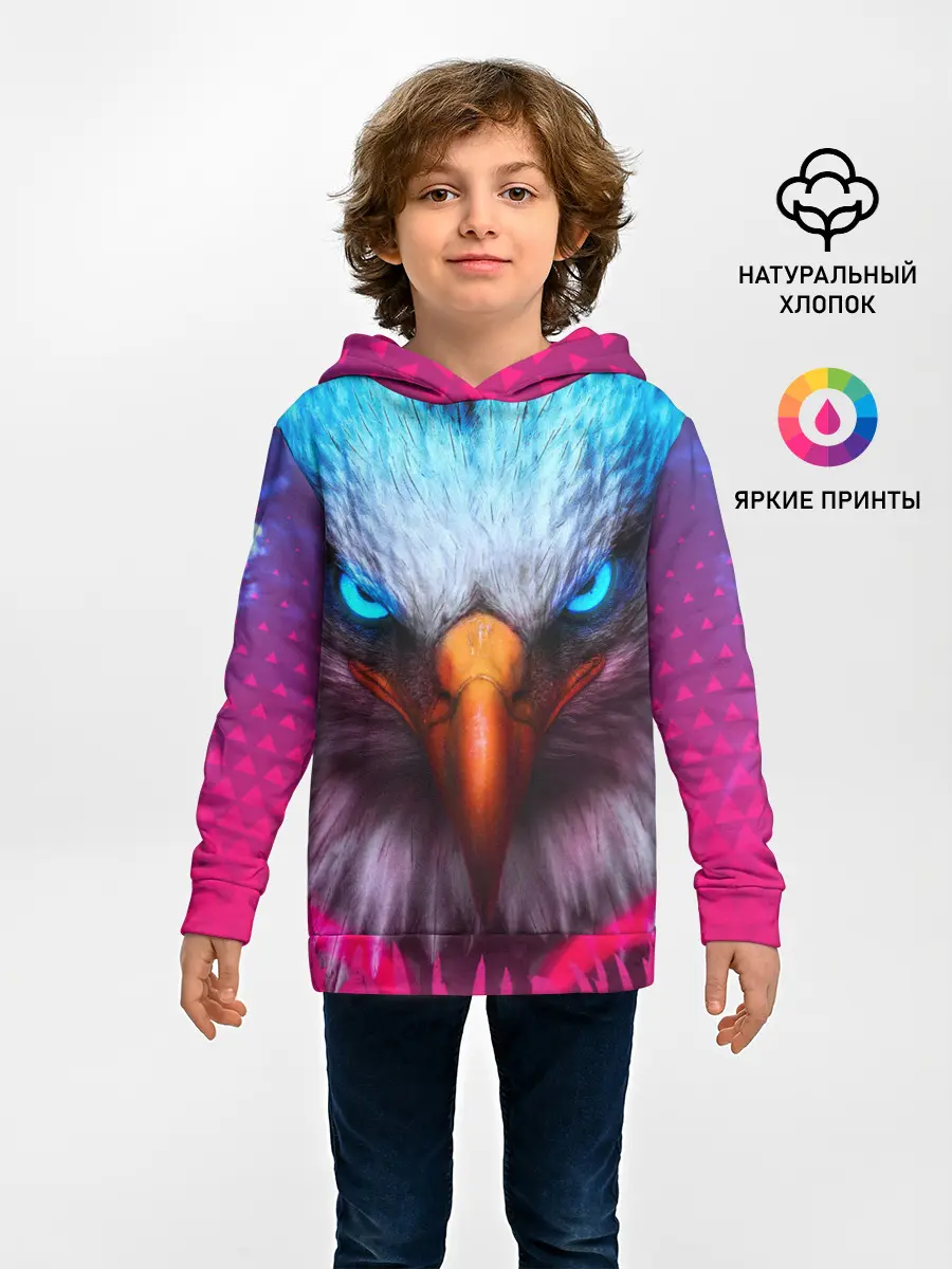 Детское худи / Взгляд орла