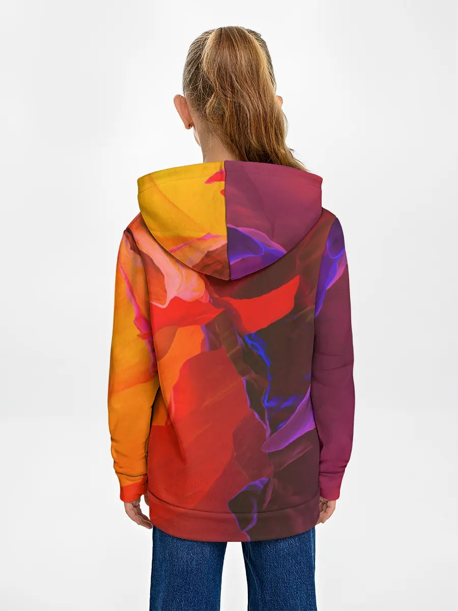 Детское худи / Горная абстракция