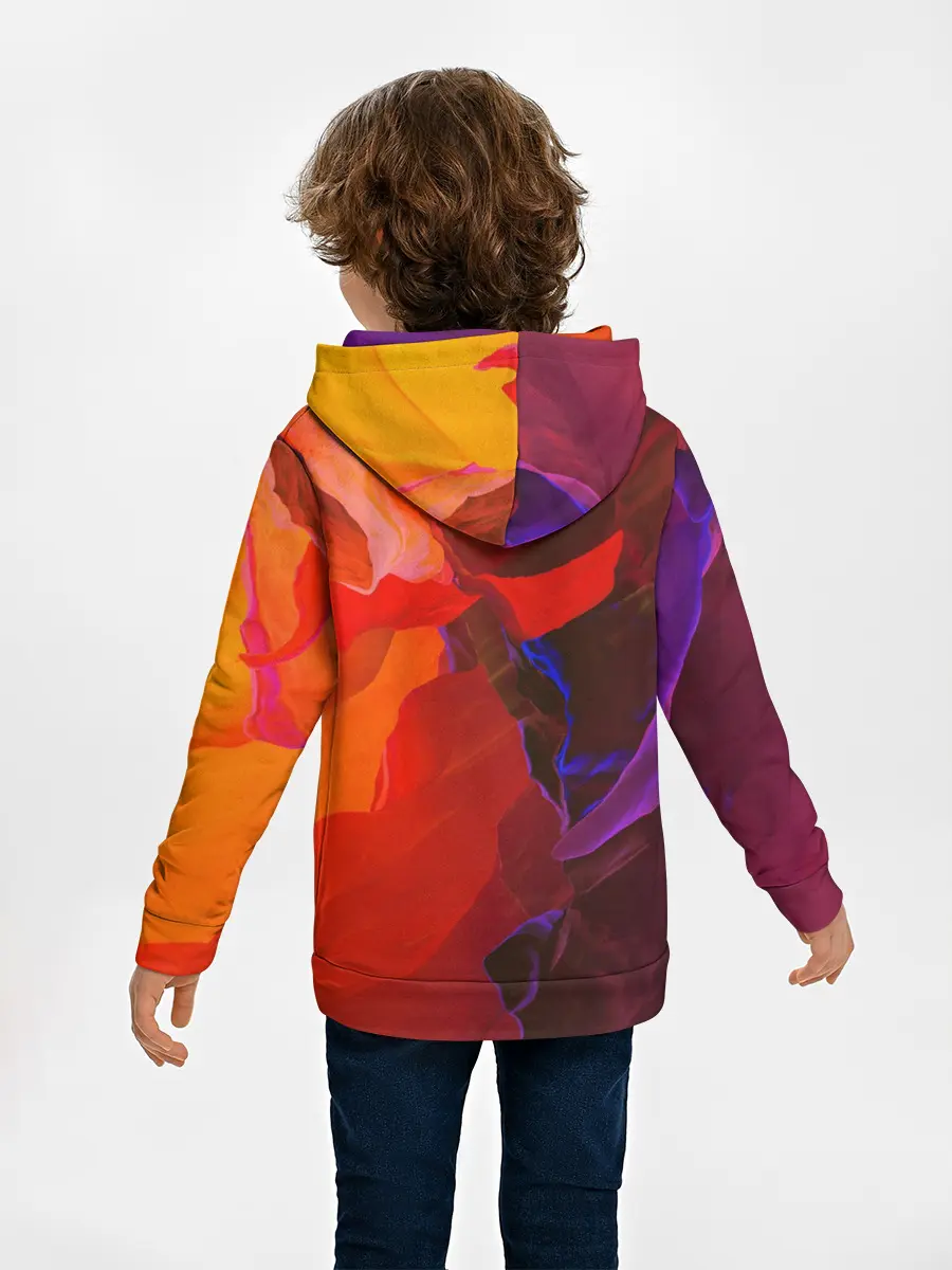 Детское худи / Горная абстракция