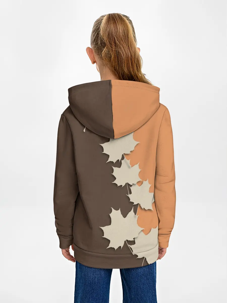 Детское худи / ОСЕННИЕ ЛИСТЬЯ